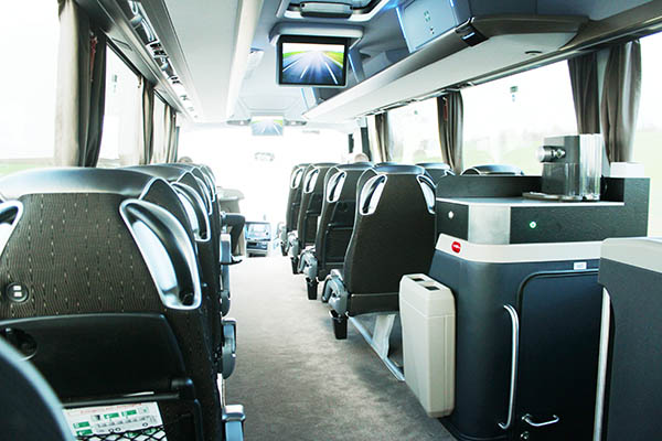 Intérieur du Setra 511HD - Jacqueson Autocars
